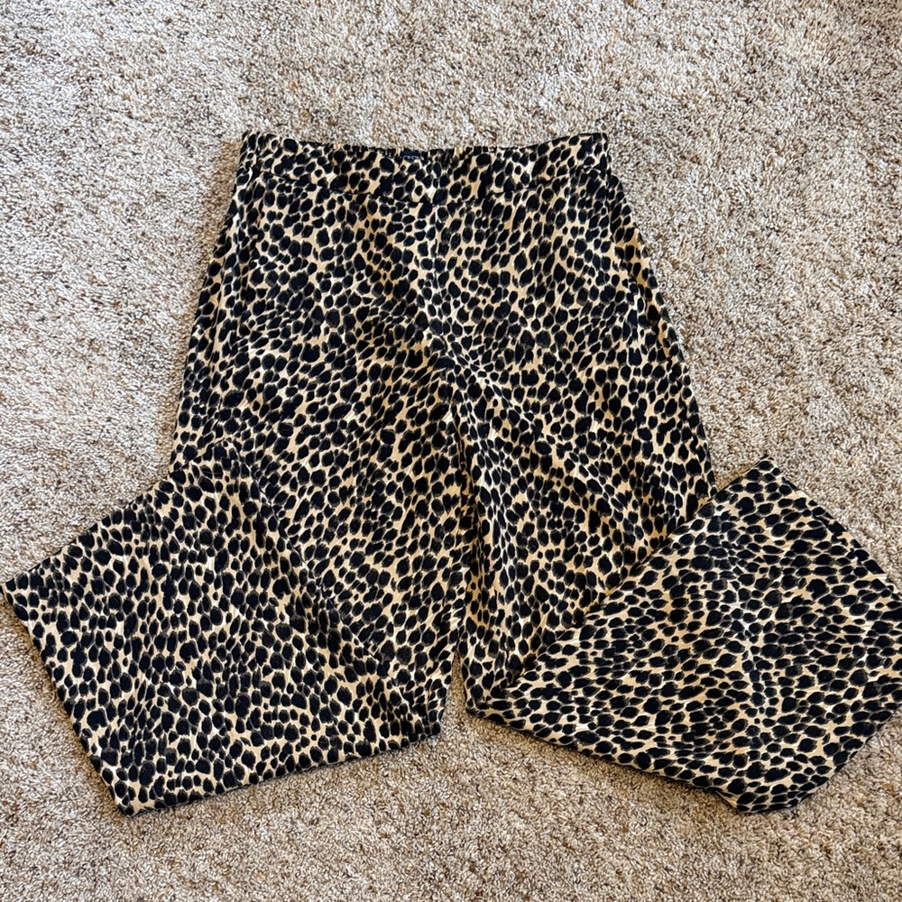 Leopard Print Trousers